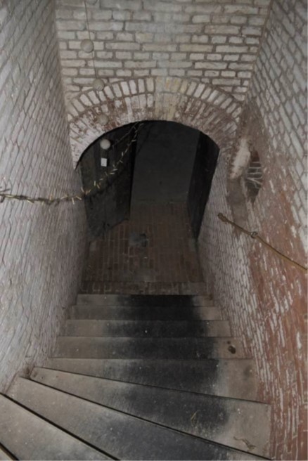 trap naar dakterras fort buitensluis