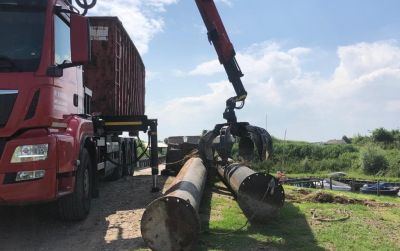 Nieuwe drijvende steiger