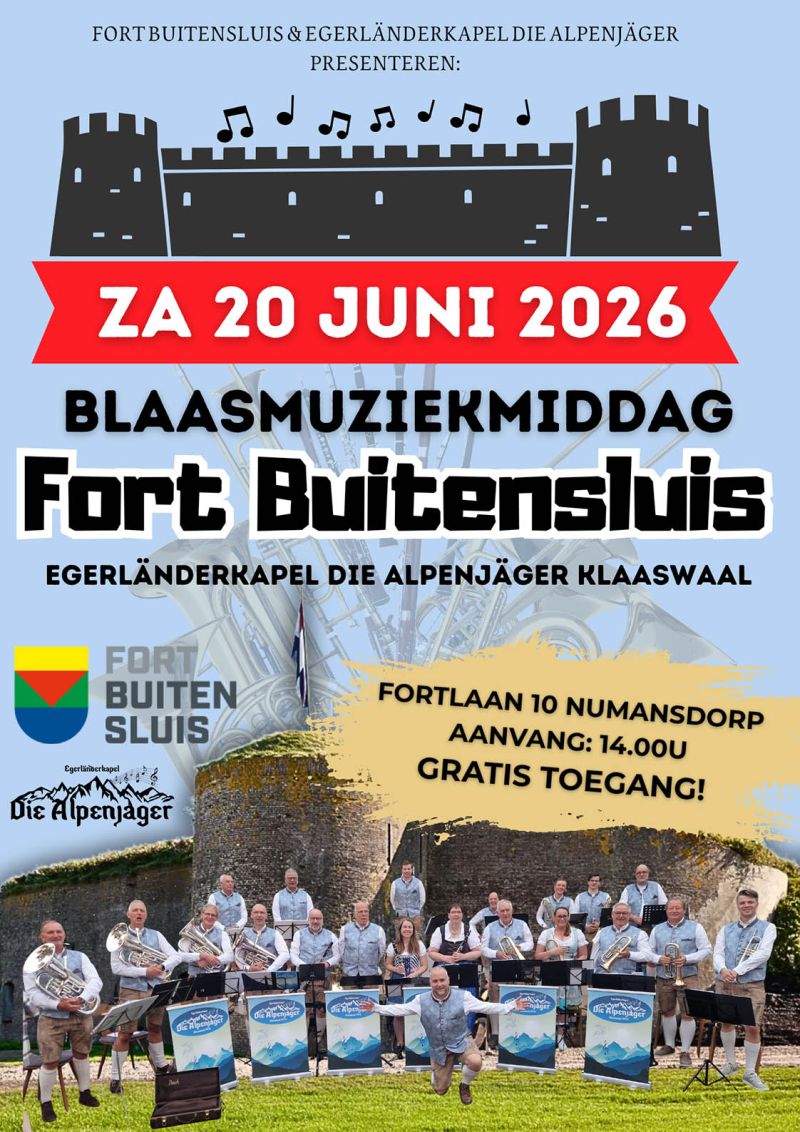Blaasmuziekmiddag die Alpenjäger