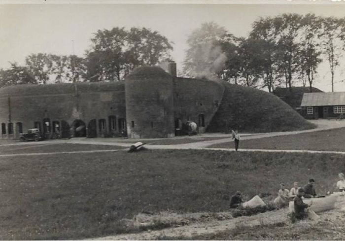 Fort Buitensluis rond 1934 (historische foto)